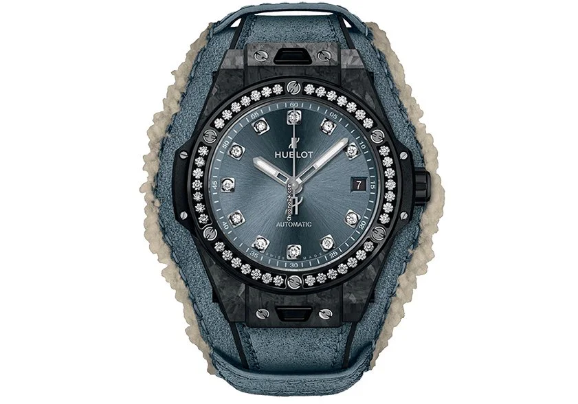 Hublot BIG BANG ONE CLICK FROSTED CARBON DIAMONDS 39 MM